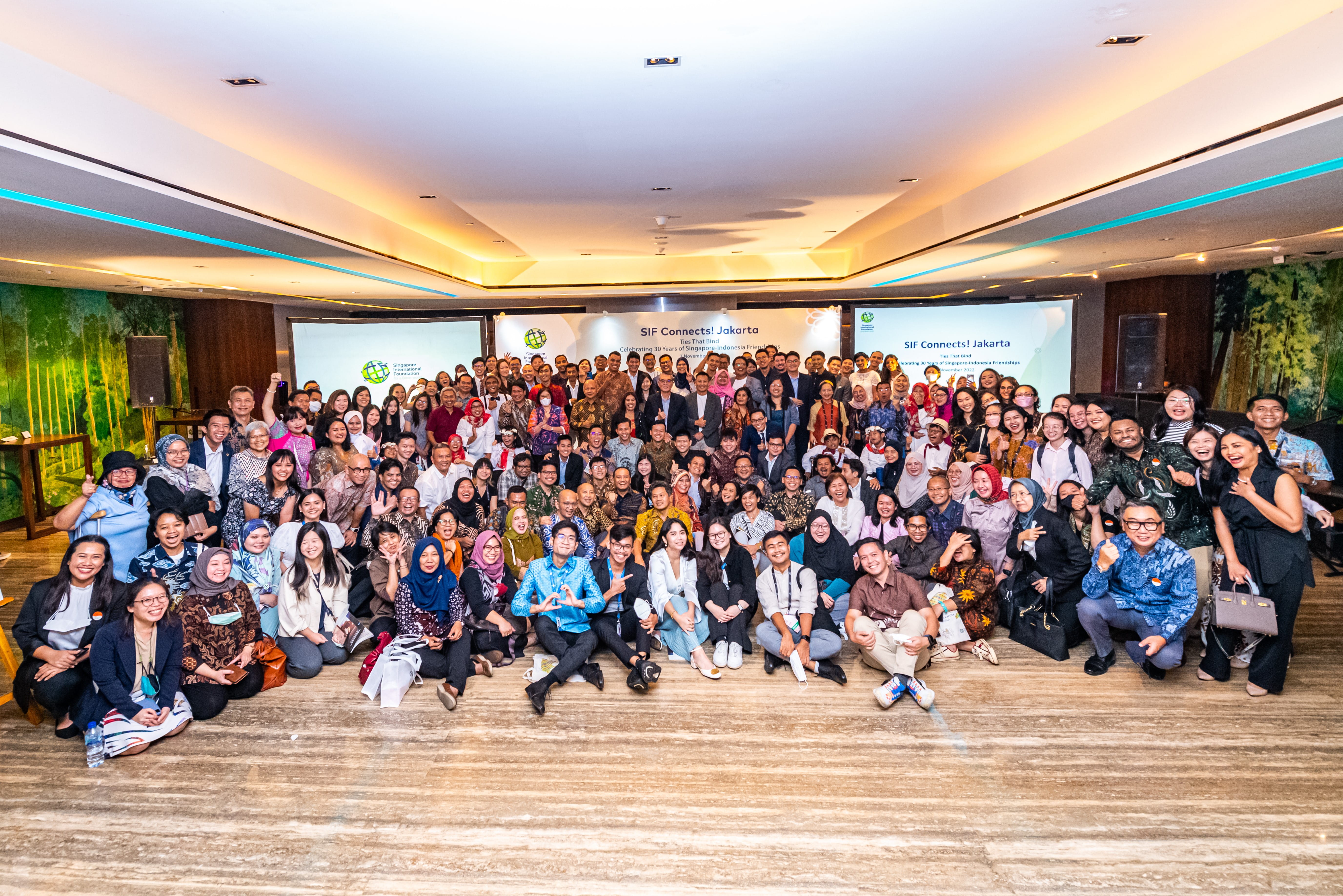 Group photo at SIF Connects Jakarta