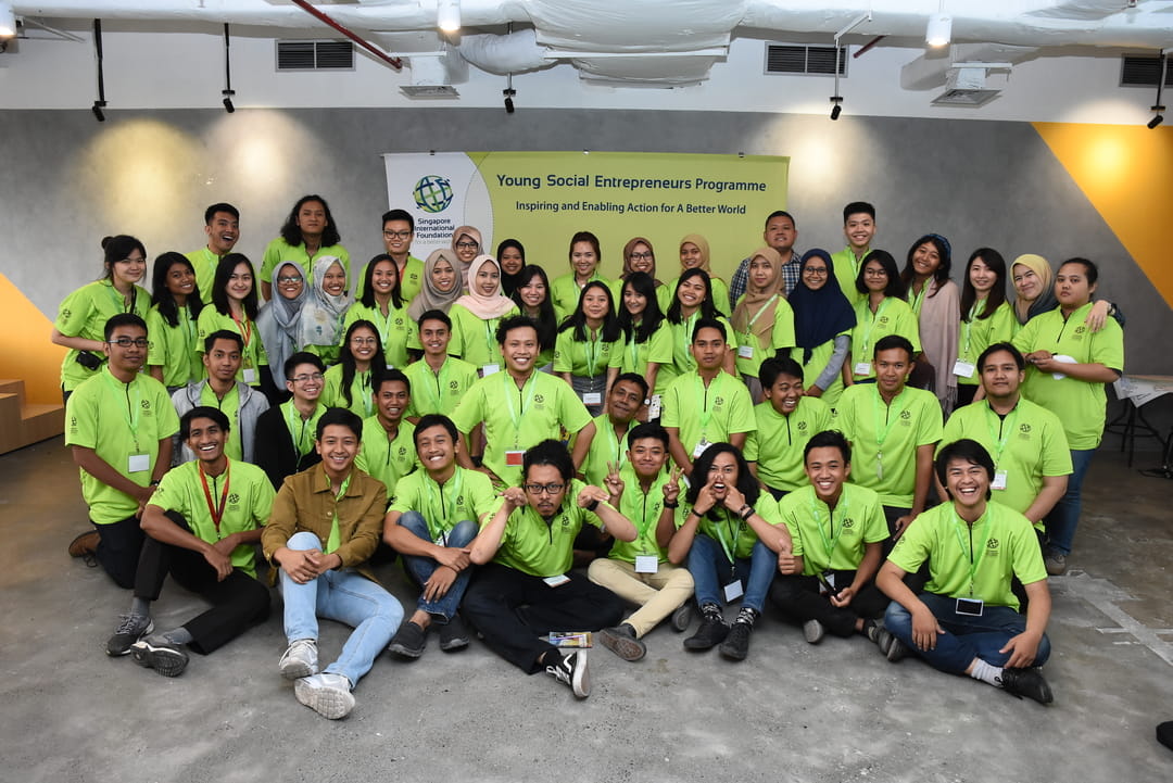 All smiles after the three-day workshop in BLOCK71 Jakarta