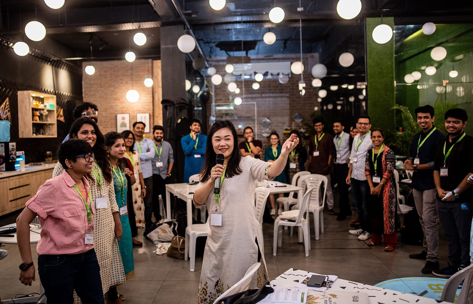 Coming from eight different cities across India, the YSEs kickstarted their two-day workshop of learning and networking with a round of icebreaker games to get to know their fellow changemakers