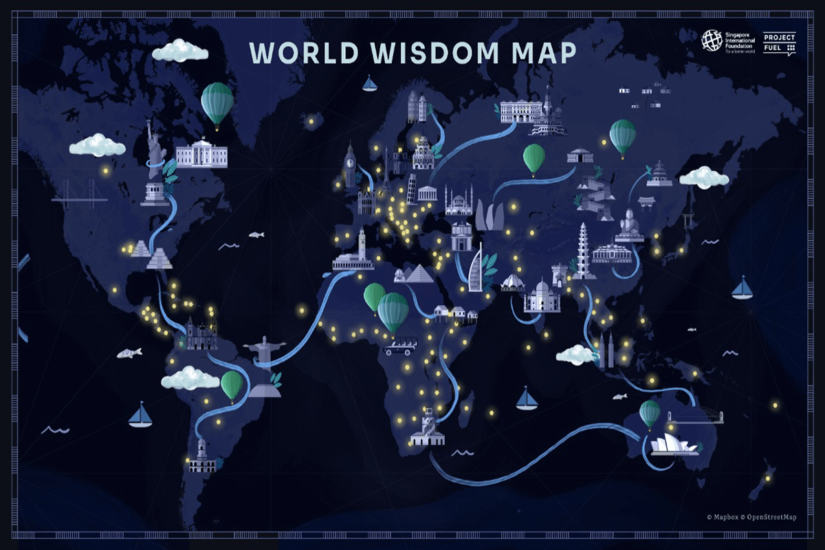 World Wisdom Map